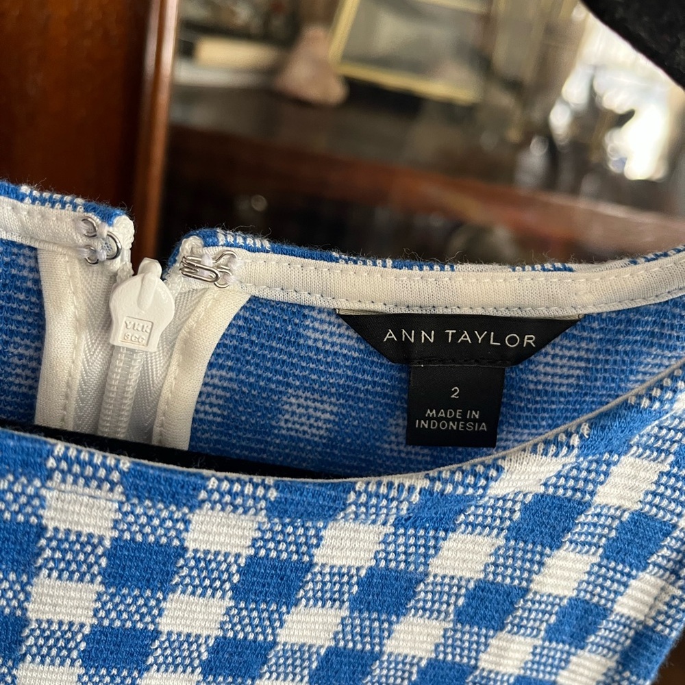 High neck gingham dress🦋🦋 - Picture 8 of 10